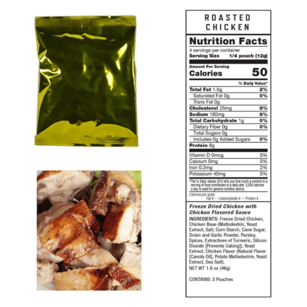 Roasted Chicken nutrition facts